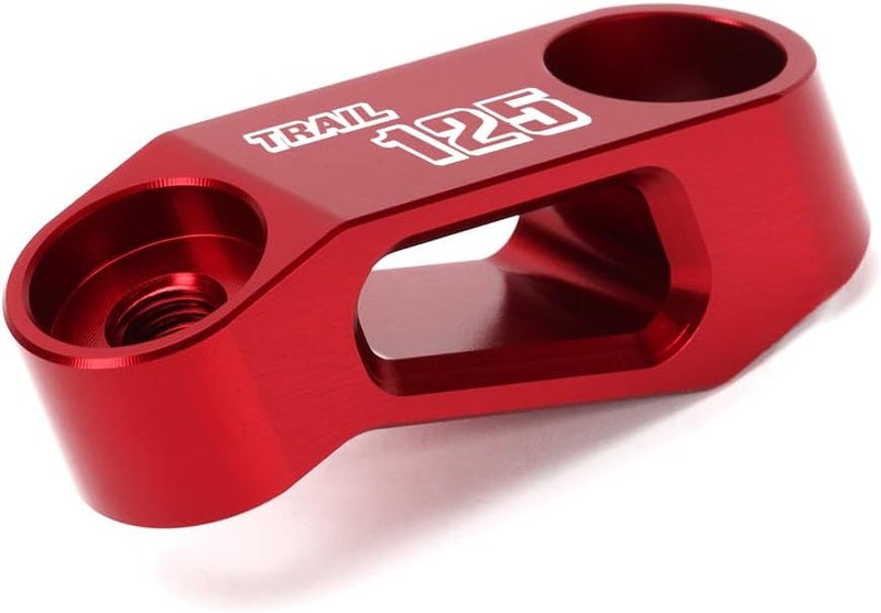 Modeer Compatible with Trail 125 Any year Motorcycle Rearview Mirror Risers Extenders ct125 trail ct125 hunter cub trail 125 Accessories (red) - Image 5